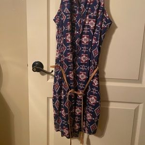 Tin Haul Button Down Shirt Dress